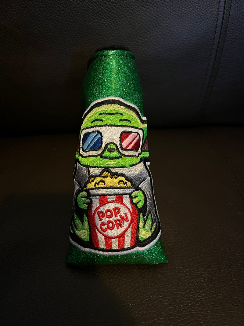 Patrick Gibbons Handmade Green Yoda Premier Prototype 1 of 1 Putter Cover