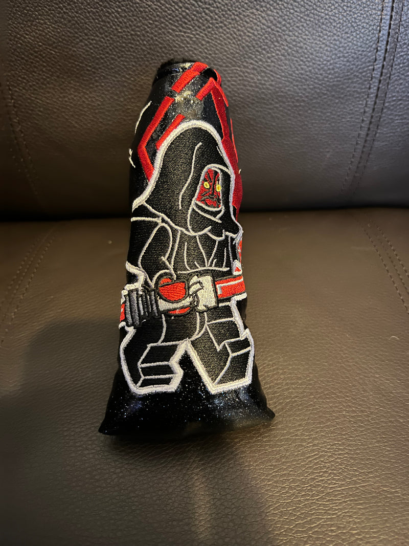 Patrick Gibbons Handmade Darth Maul Black Special Putter Cover