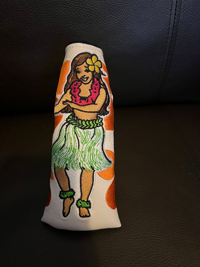 Patrick Gibbons Handmade Hula Dancer Prototype Putter Cover