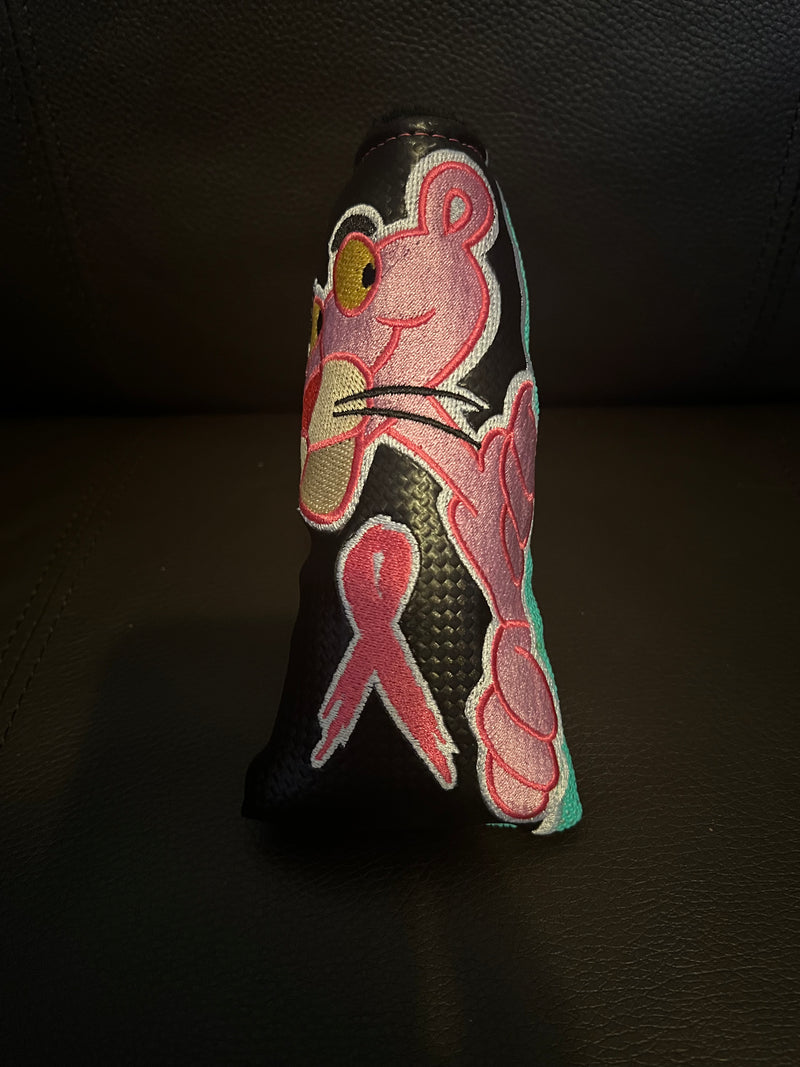 Patrick Gibbons Handmade Pink Panther Blue Prototype 1 of 1 Putter Cover