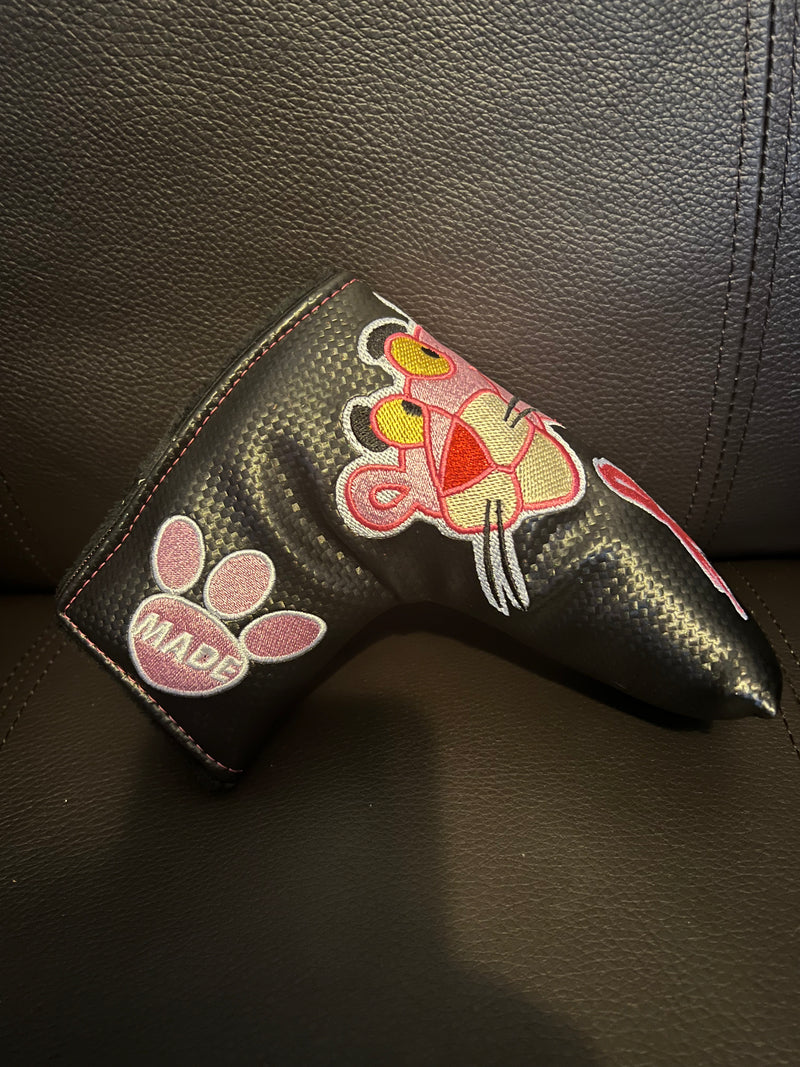 Patrick Gibbons Handmade Pink Panther Blue Prototype 1 of 1 Putter Cover