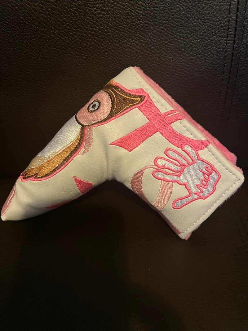 Patrick Gibbons Handmade OG Breast Cancer Awareness Putter Cover