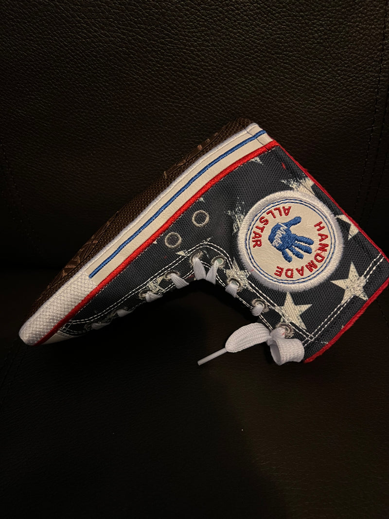 Patrick Gibbons Handmade Converse 4th of July Flag Putter Cover