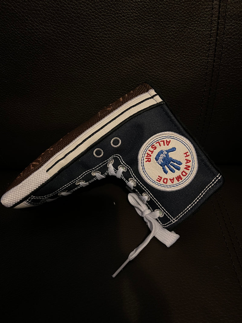 Patrick Gibbons Handmade Converse Blue Chuck Taylor Putter Cover