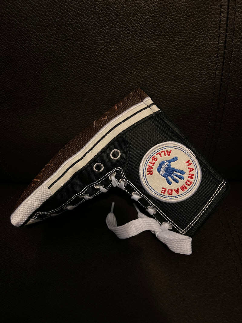 Patrick Gibbons Handmade Converse Black Chuck Taylor Putter Cover