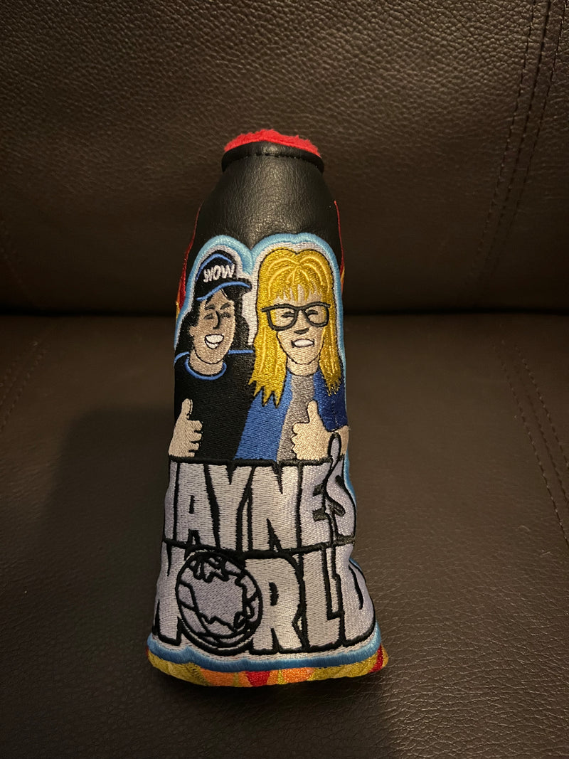 Patrick Gibbons Handmade Waynes World Black Special Putter Cover