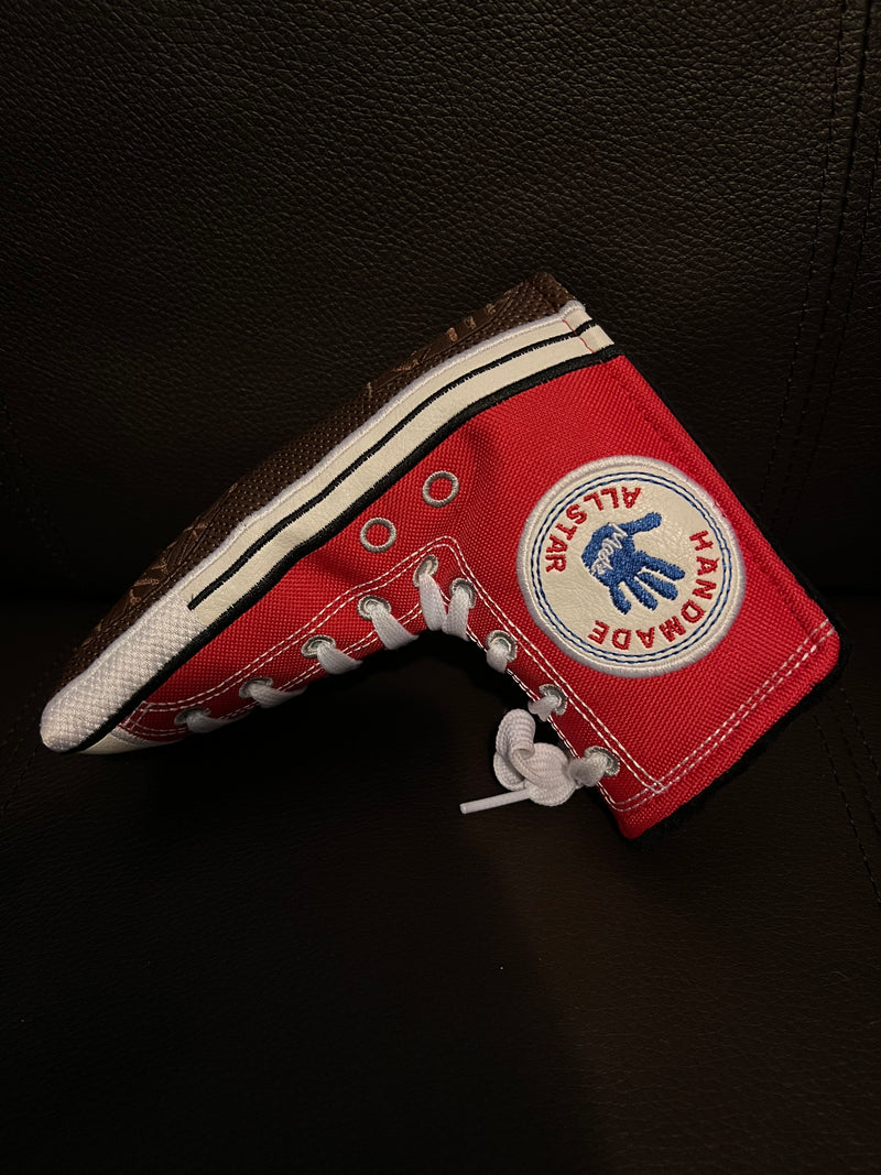 Patrick Gibbons Handmade Converse Red Chuck Taylor Putter Cover