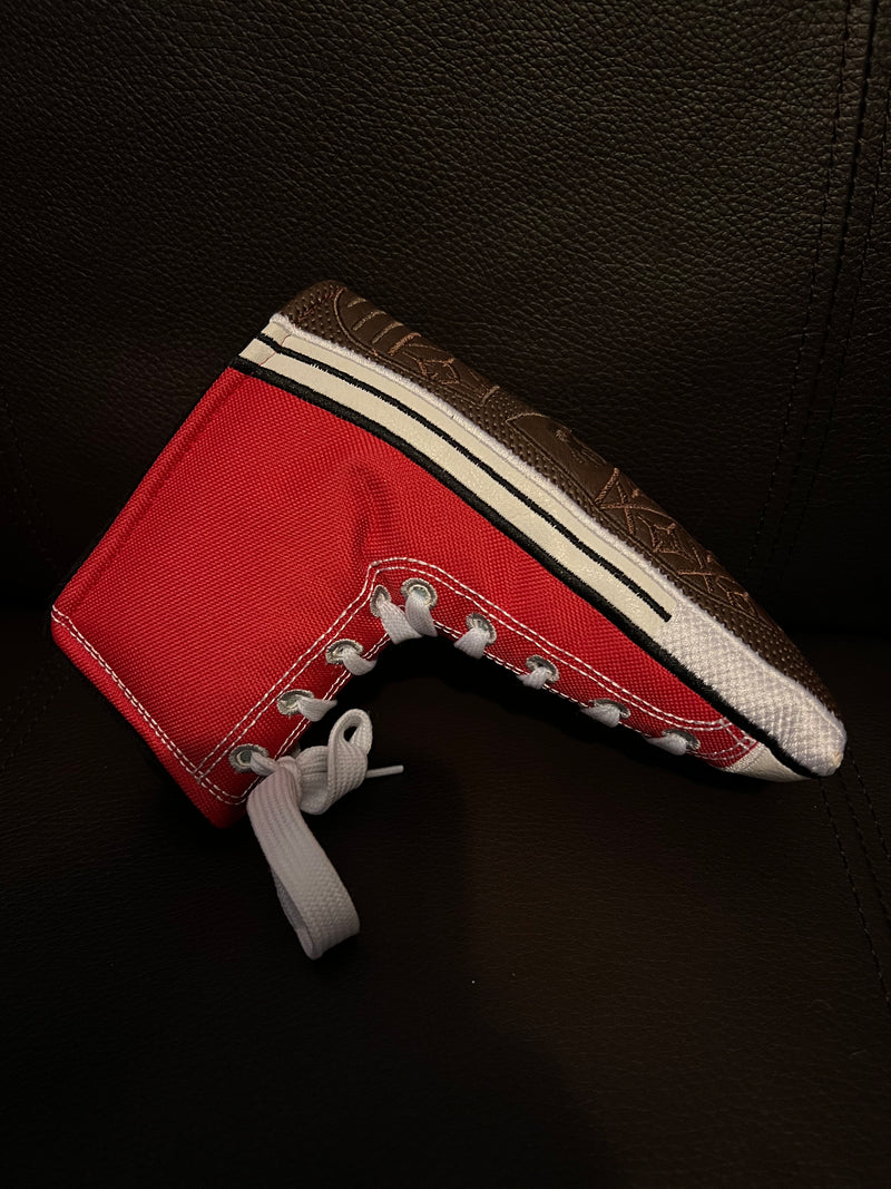 Patrick Gibbons Handmade Converse Red Chuck Taylor Putter Cover