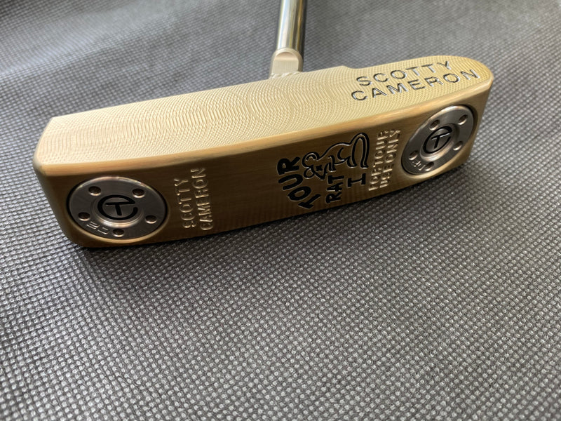 Scotty Cameron Tour Rat I Prototype Chromatic Bronze Welded Center Neck