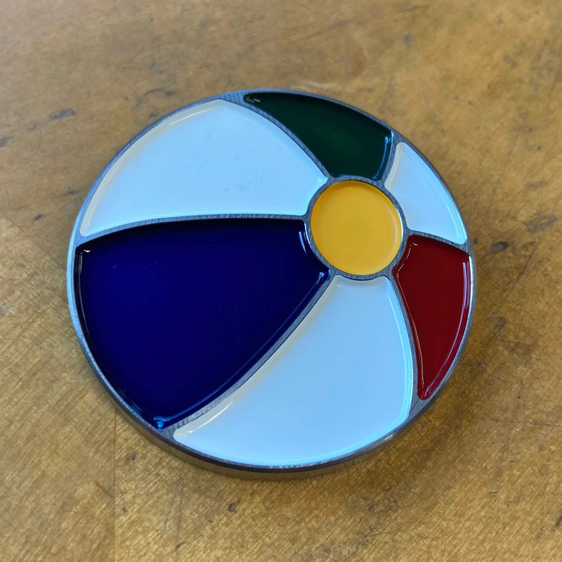 Handmade Beach Ball Limited Edition Ball Marker 1 of 12