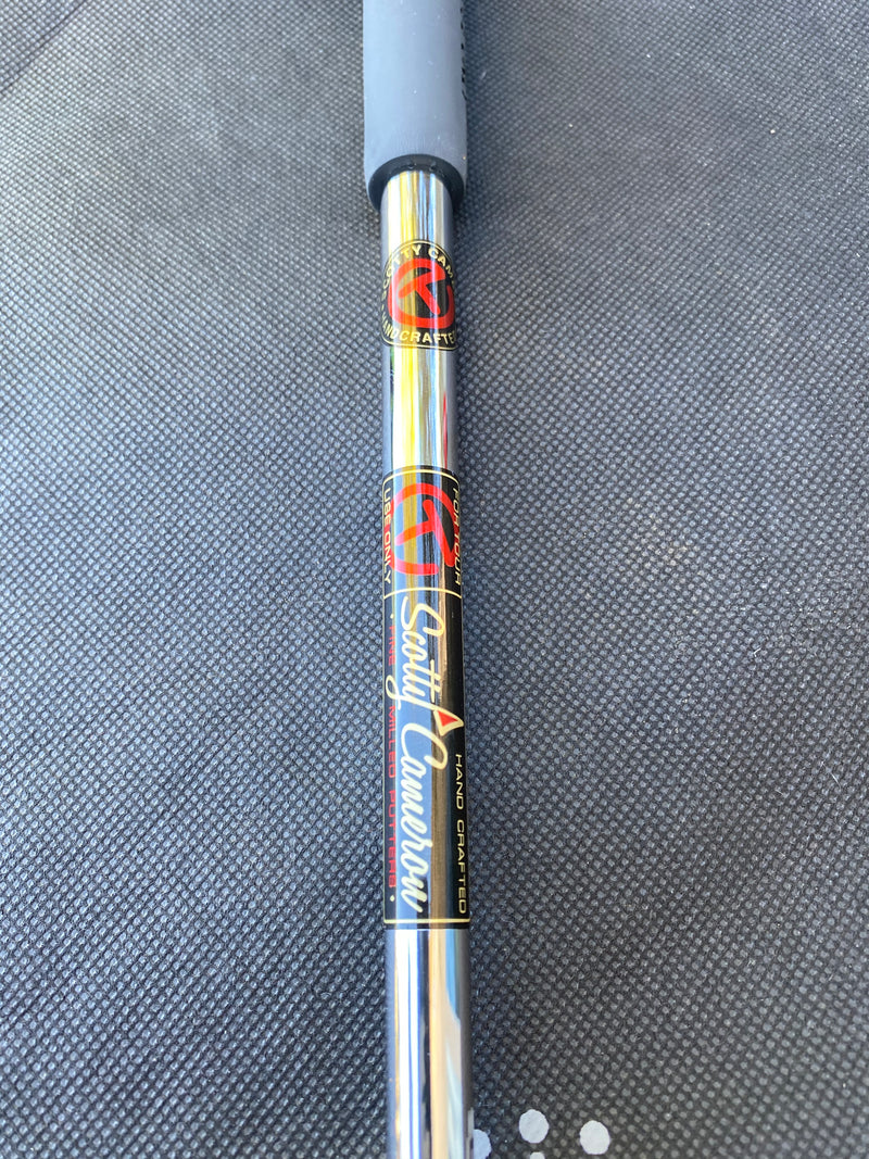 Scotty Cameron Timeless Tourtype SSS with Blue and Yellow Paintfill