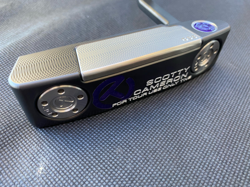 Scotty Cameron Newport 2 in a Tour Black Finish and Paintfill