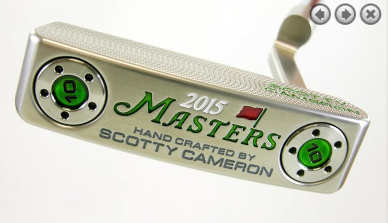 2015 Masters Scotty Cameron Putter and Headcover