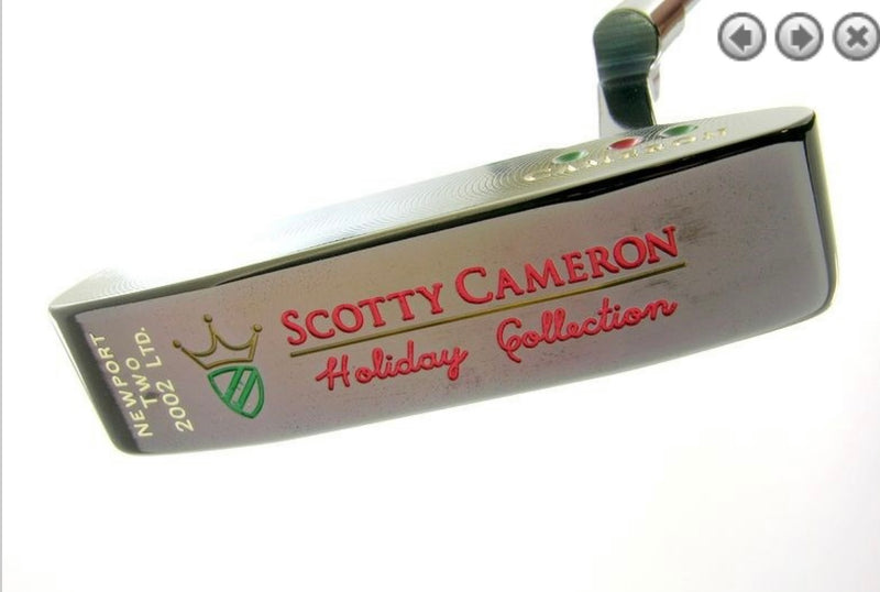 Scotty Cameron LTD. 2002 Holiday Collection Newport 2 Putter