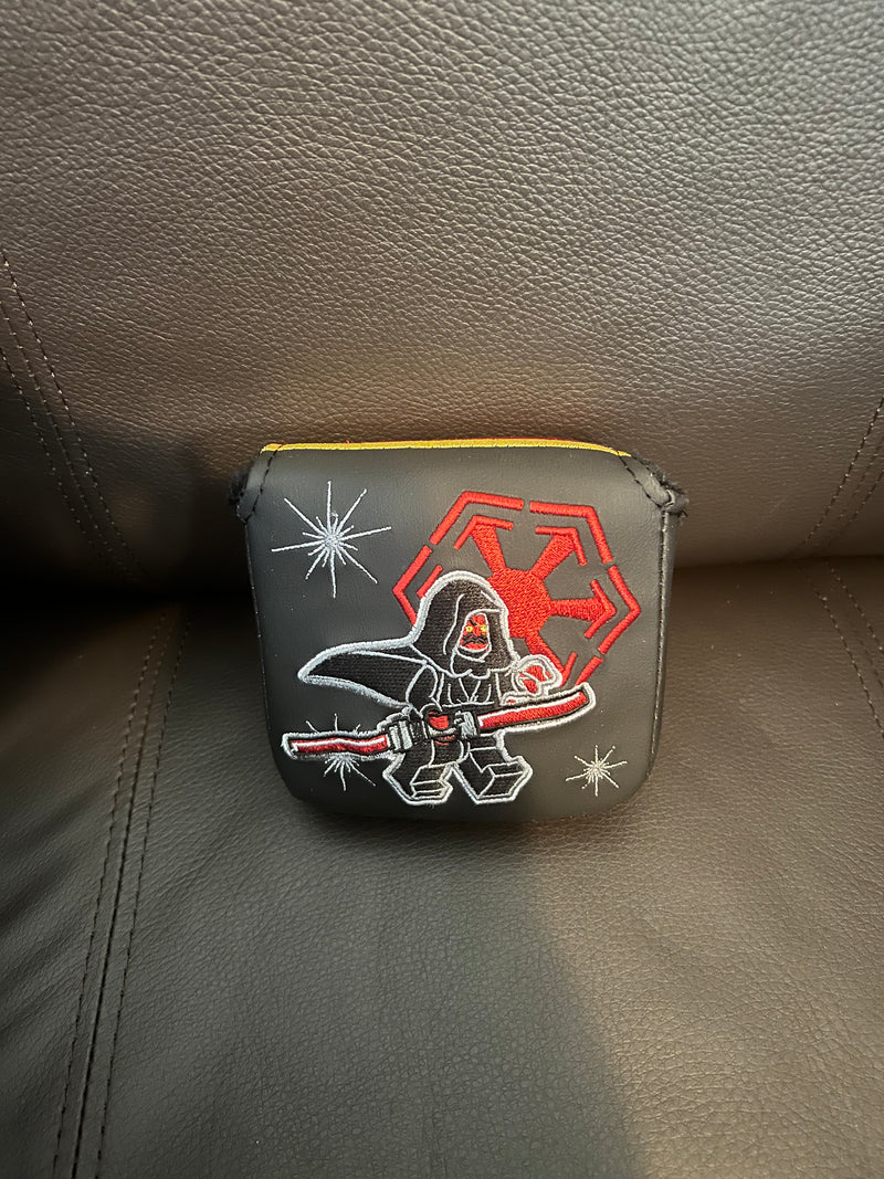 Patrick Gibbons Black Star Wars Darth Maul Mallet Putter Cover