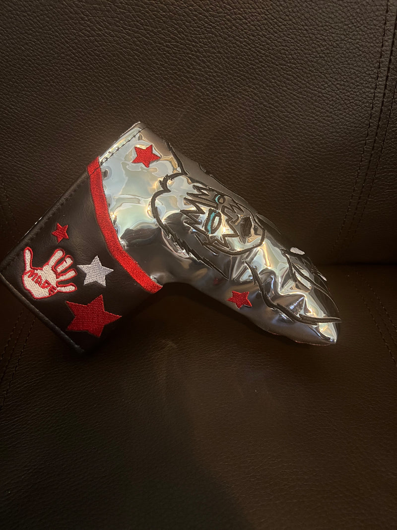 Patrick Gibbons Handmade KISS Prototype Putter Cover Gene Simmons