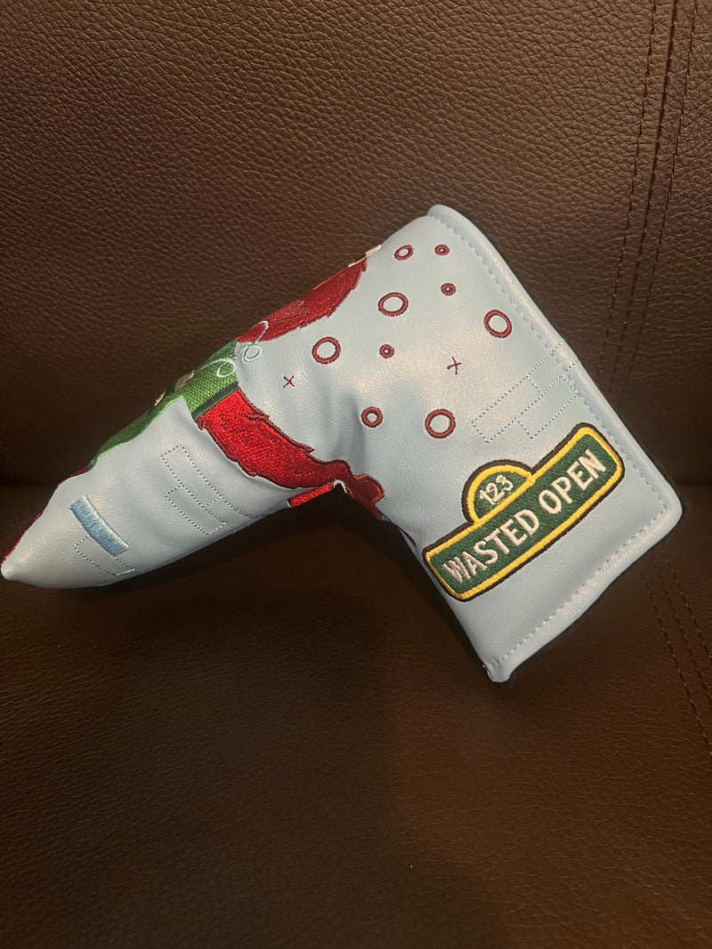 Patrick Gibbons Handmade Sesame Street Elmo Wasted Open Putter Cover