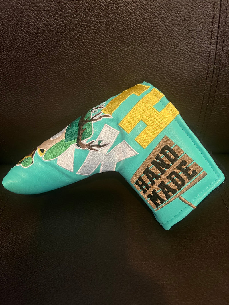 Patrick Gibbons Handmade Tiffany Blue South Park Kyle Prototype Putter Cover