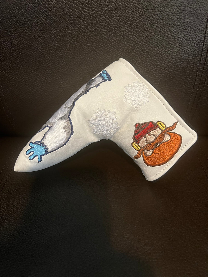 Patrick Gibbons Handmade White Bumble Abominable Snowman Putter Cover