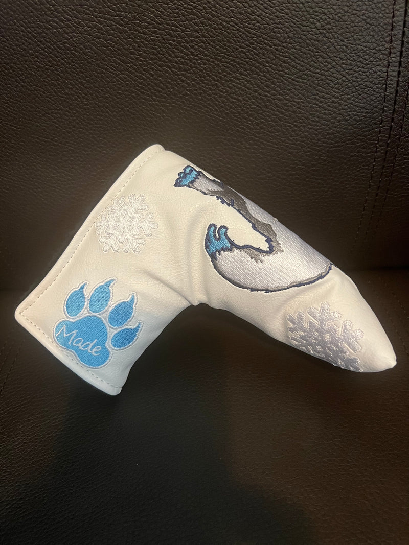 Patrick Gibbons Handmade White Bumble Abominable Snowman Putter Cover