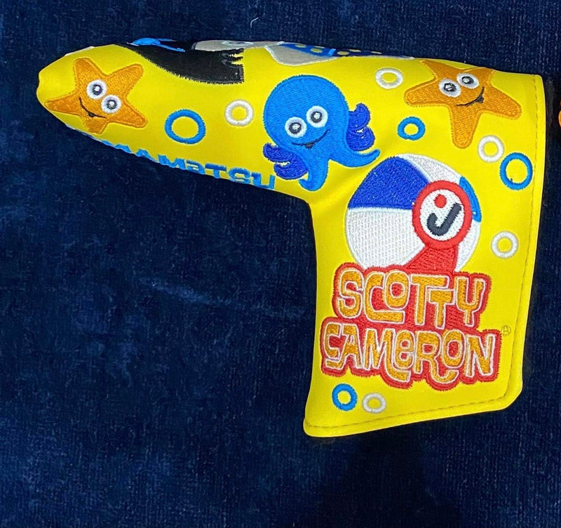 Scotty Cameron Yellow Seaside Sandy Blade Putter Cover Japan