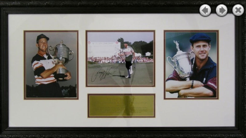 Payne Stewart Signed Photograph Framed Tribute