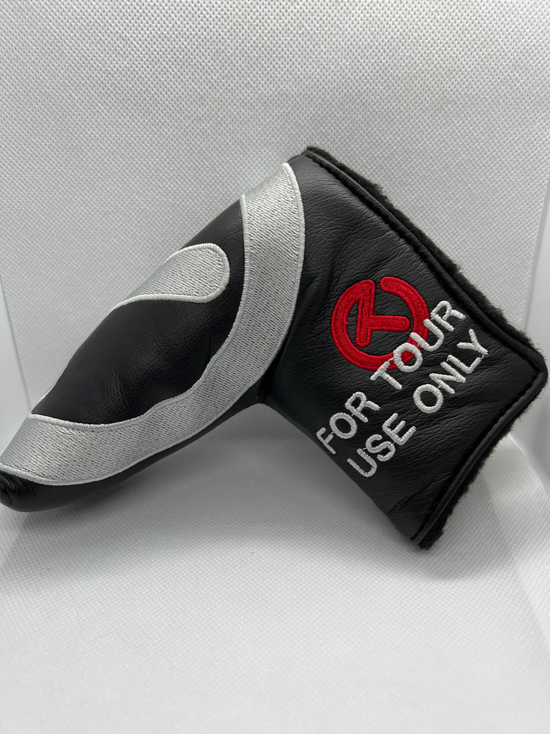 Scotty Cameron Black Silver Industrial Circle T Putter Cover