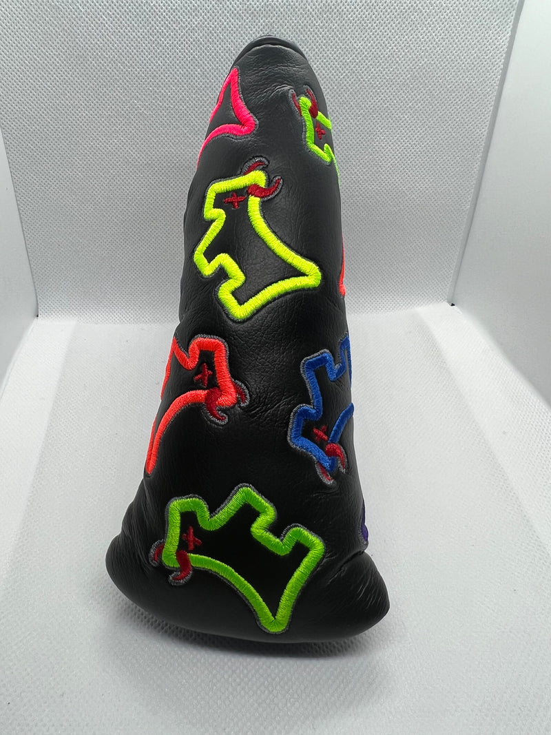 Scotty Cameron Dancing Neon Junkyard Dog Custom Shop Putter Cover