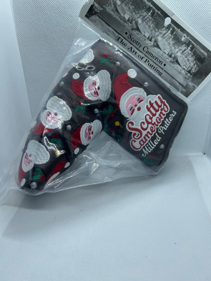 Scotty Cameron Santa Claus Holiday Happy Holidays Best Wishes Putter Cover NIB