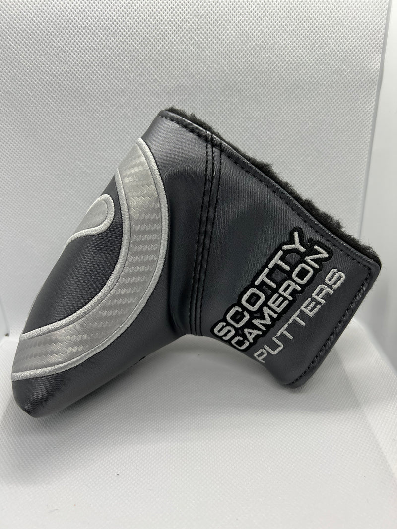 Scotty Cameron Grey on Grey Industrial Circle T Mid-Mallet Putter Cover