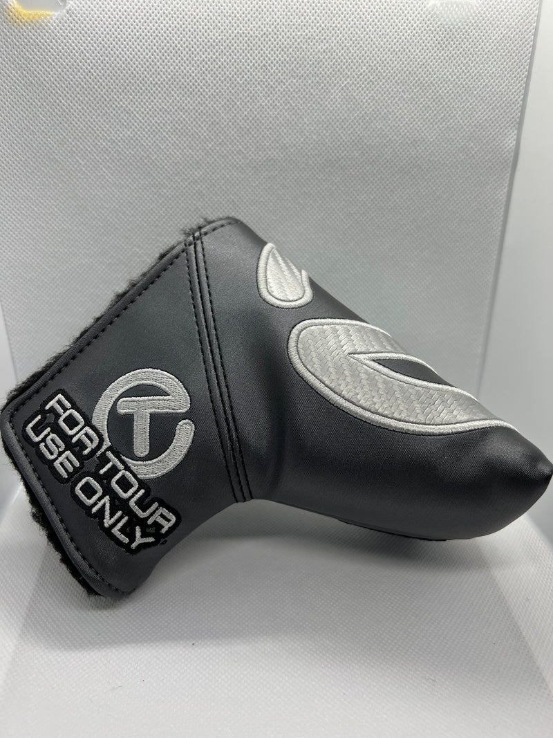 Scotty Cameron Grey on Grey Industrial Circle T Mid-Mallet Putter Cover