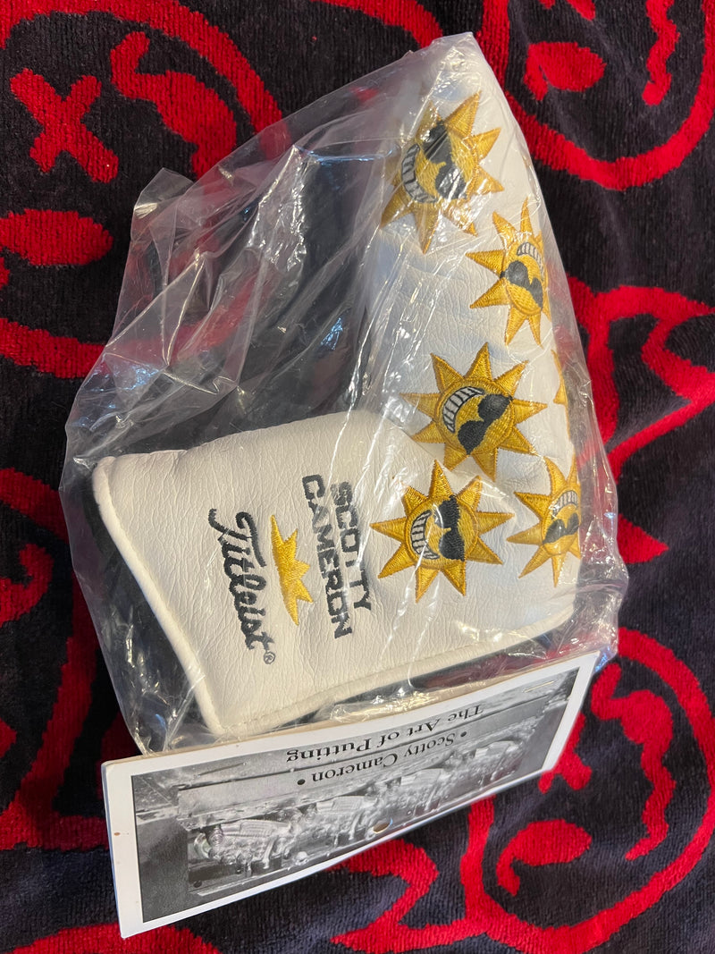 Scotty Cameron White 2008 US Open Championship Sunshine Putter Cover NIB