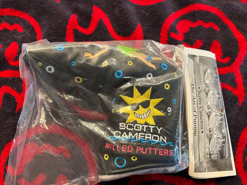 Scotty Cameron Black 2010 Museum & Gallery Miss Hula Hamamatsu Putter Cover NIB