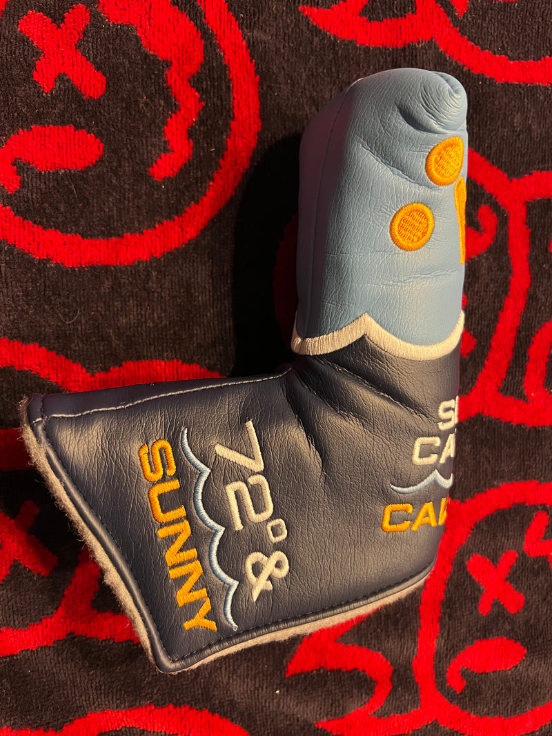 Scotty Cameron California 72° and Sunny Titleist Putter Cover