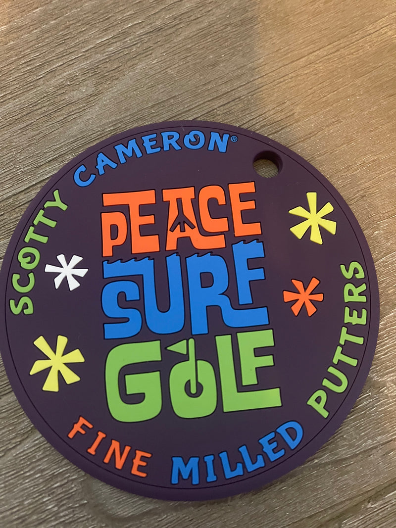 Scotty Cameron Purple Peace Surfer Putting Disc