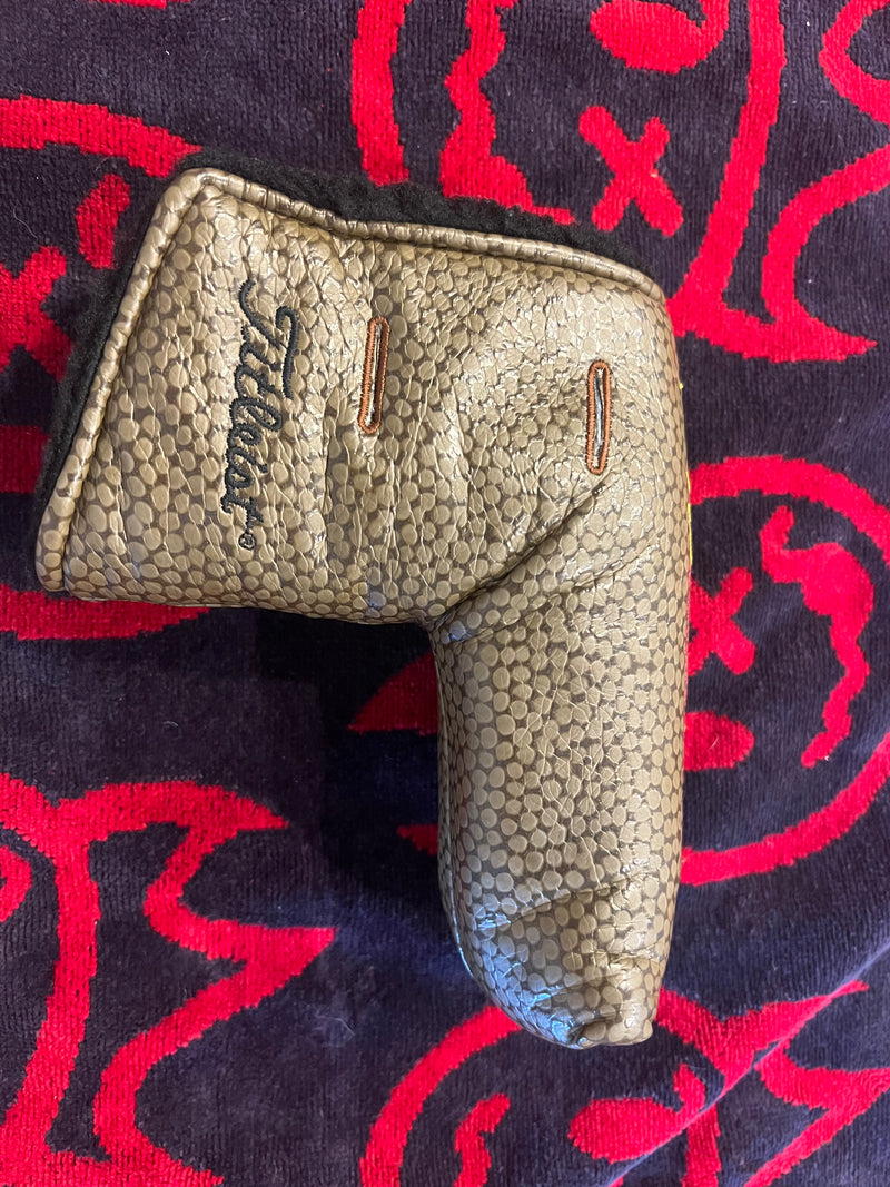 Scotty Cameron 2005 American Classic Blade Putter Cover Hammered Walnut Texture