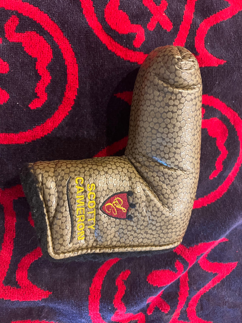 Scotty Cameron 2005 American Classic Blade Putter Cover Hammered Walnut Texture