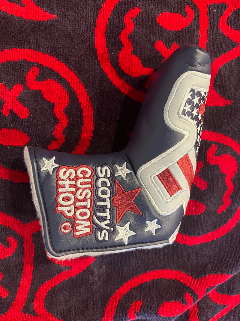 Scotty Cameron USA Patriotic Junk Yard Dog Custom Shop Putter Cover