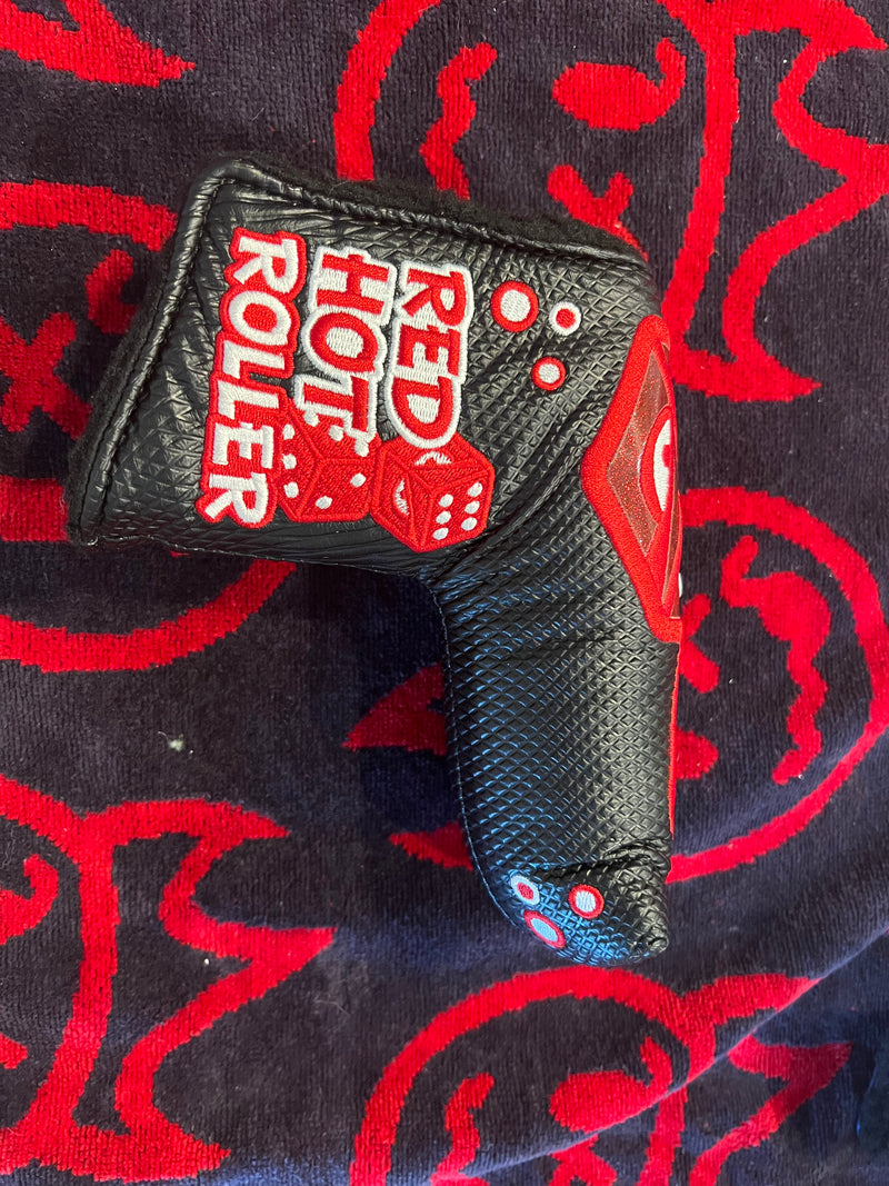 Scotty Cameron Red Hot Roller Dice Custom Shop Putter Cover Black/Red