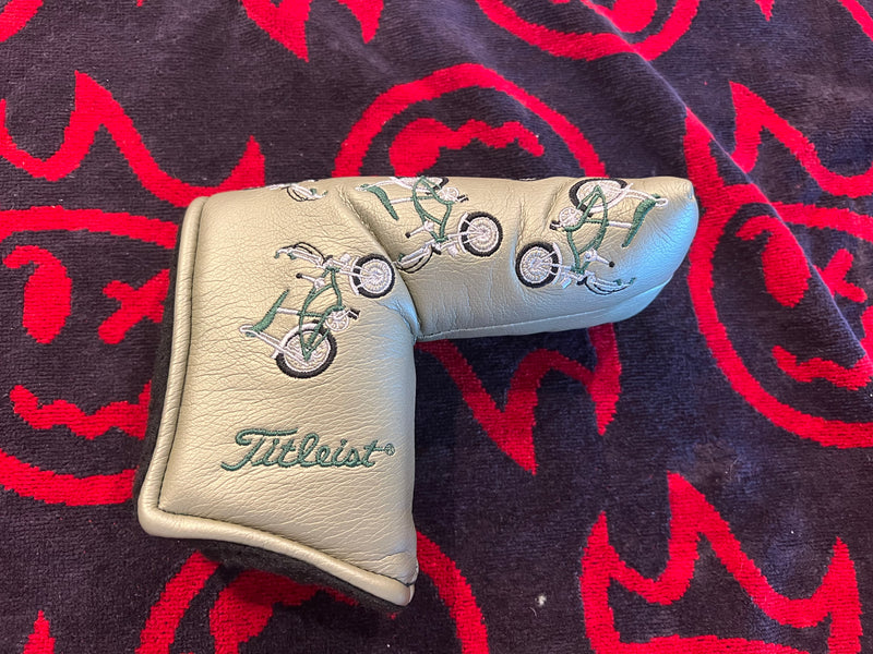 Scotty Cameron 2004 Bicycles Blade Putter Cover Green Golf New