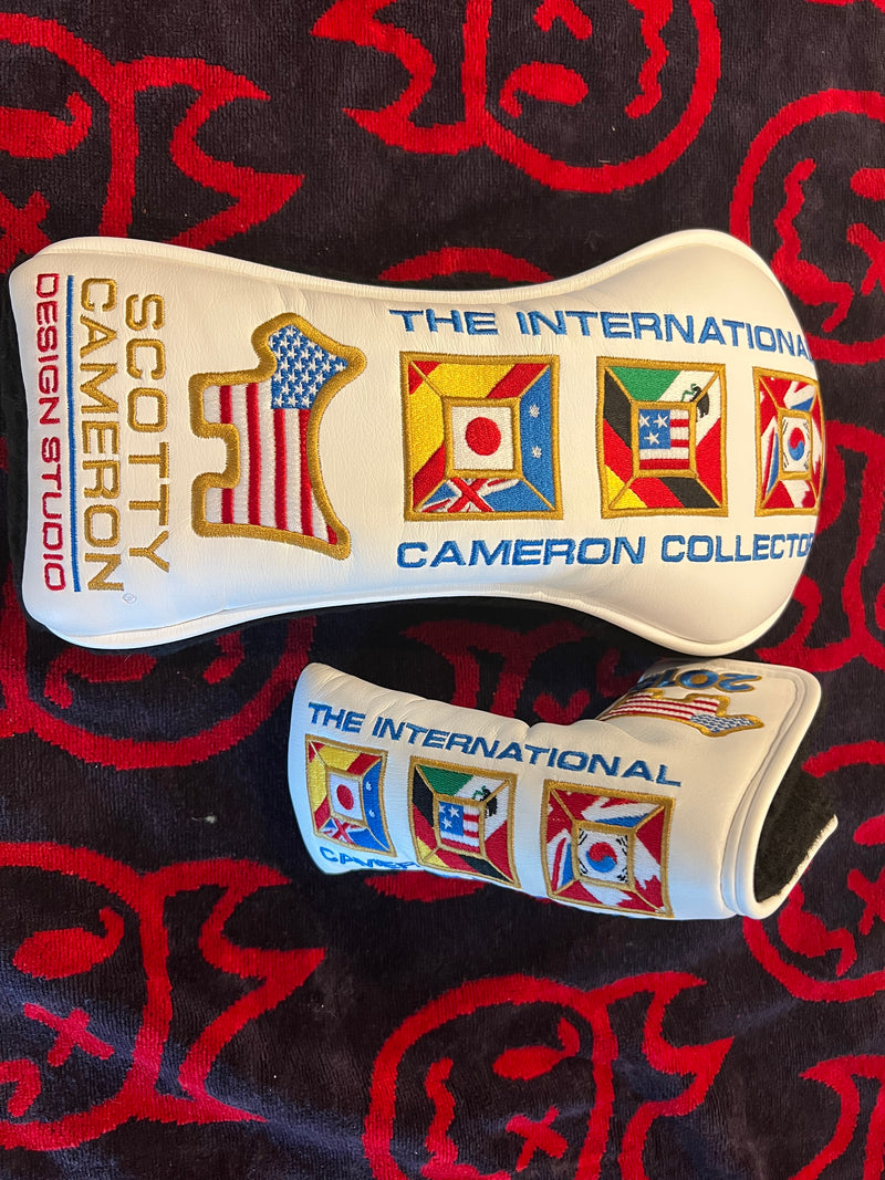 Scotty Cameron 2018 The International Cameron Collector Driver and Putter Cover