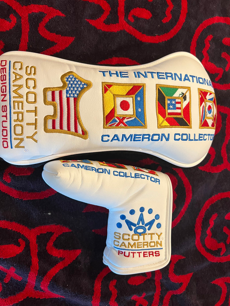 Scotty Cameron 2018 The International Cameron Collector Driver and Putter Cover