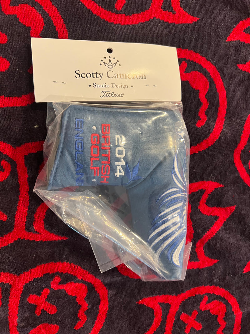 Scotty Cameron 2014 British Open Circle T Putter Cover NIB Tour Use