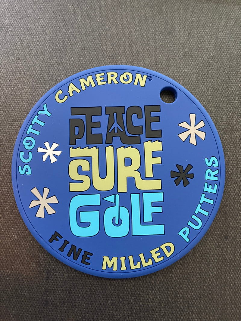 Scotty Cameron Blue Peace Surfer Putting Disc