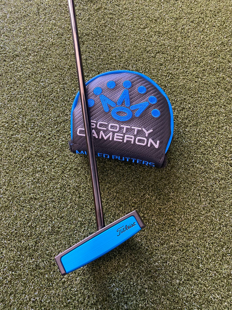 Scotty Cameron Futura 5S MOTO Plus Black Blue Limited 34.5 RH 2020 Release