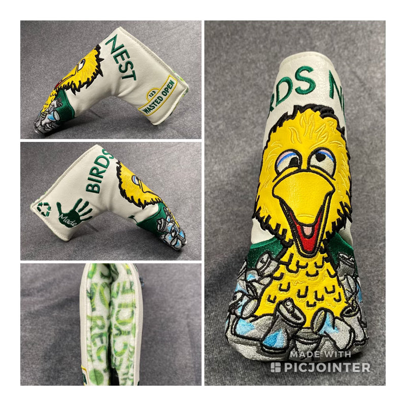 Patrick Gibbons Handmade Wasted Open Big Bird Special Putter Cover