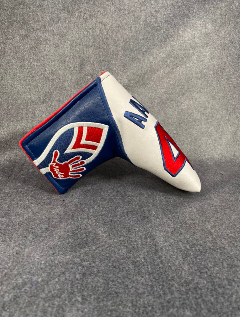 Patrick Gibbons Handmade Hank Aaron Braves Tribute Putter Cover