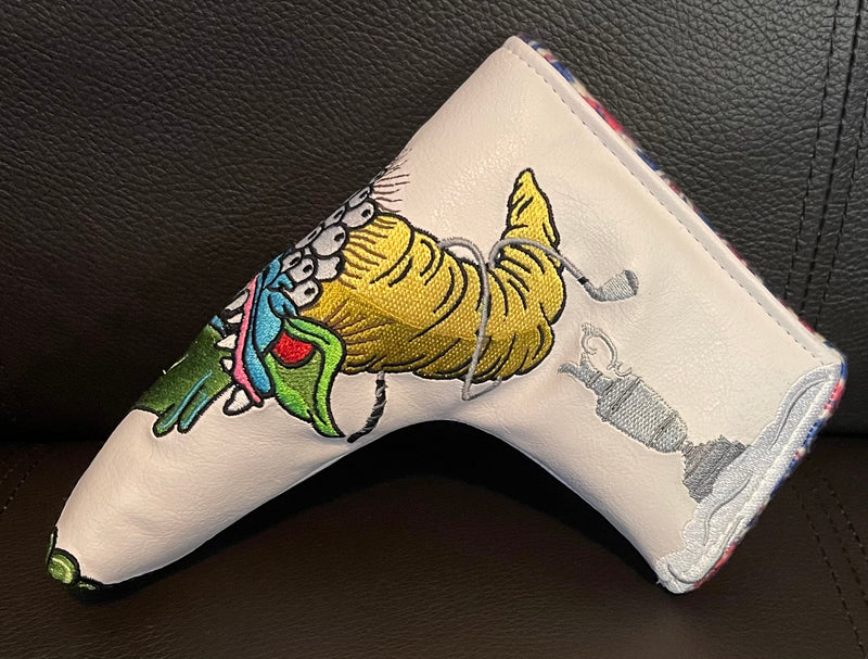 Patrick Gibbons Handmade White Monty Python British Open Special Putter Cover