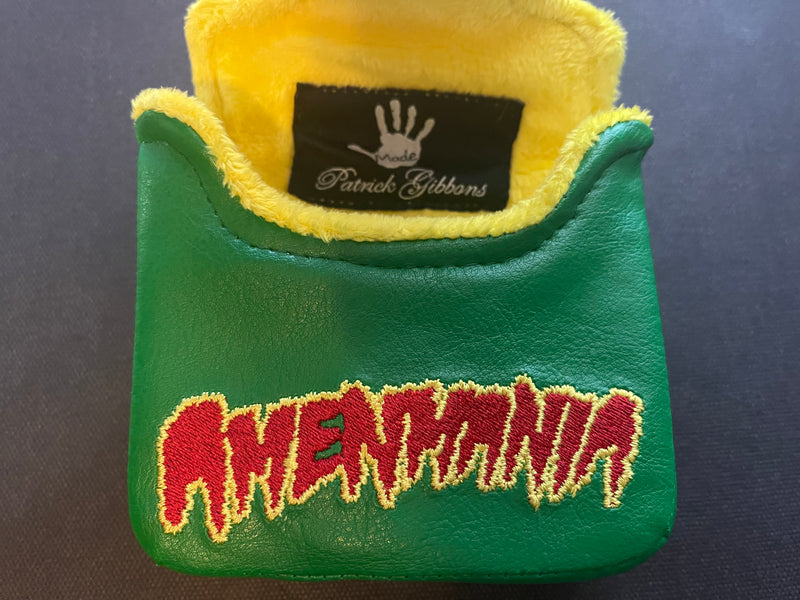 Patrick Gibbons Handmade Masters Amenmania Mallet Putter Cover