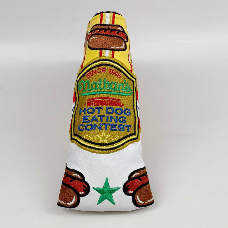 Patrick Gibbons Handmade Nathans White Hot Dog Putter Cover